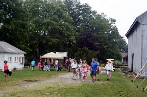 Entering the Festival